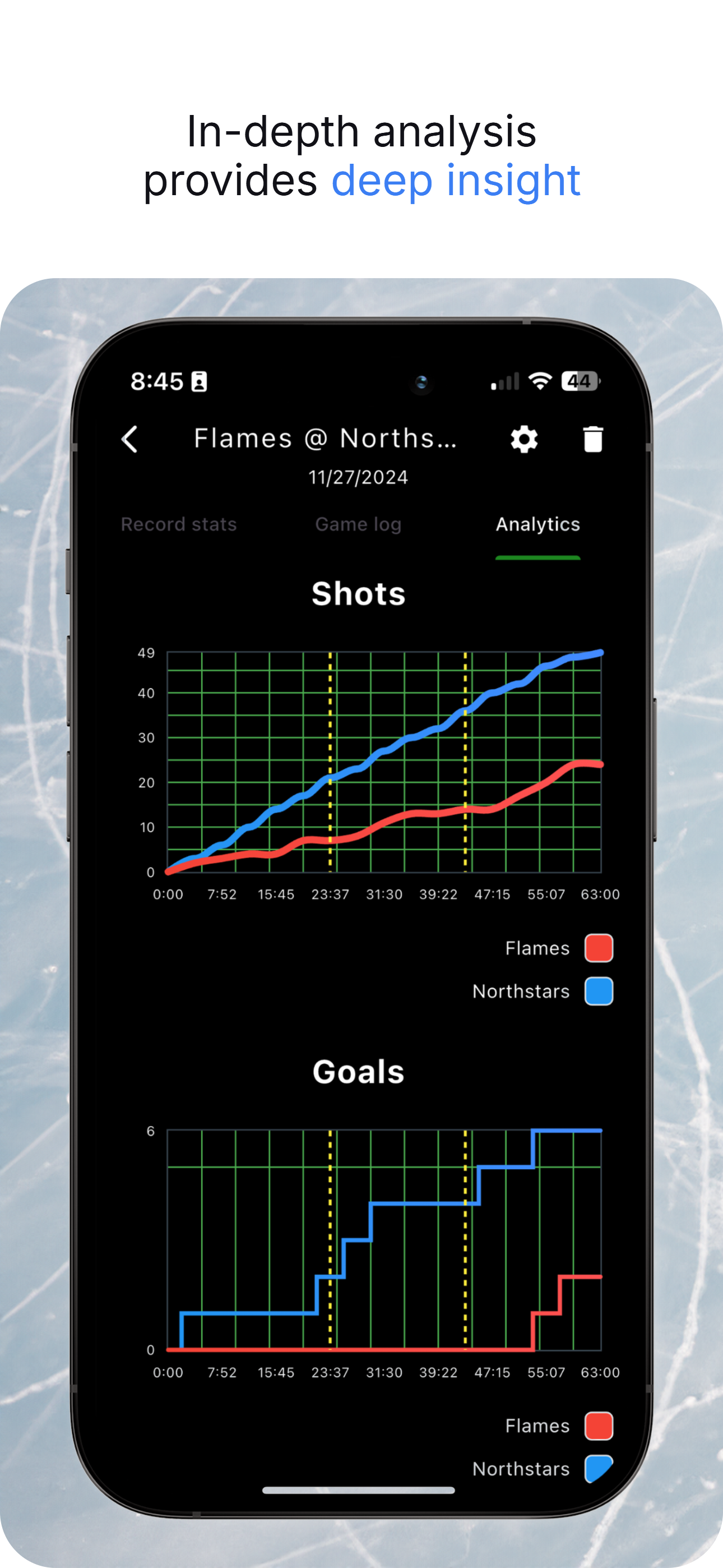 Scout Elite Live Stats screenshot